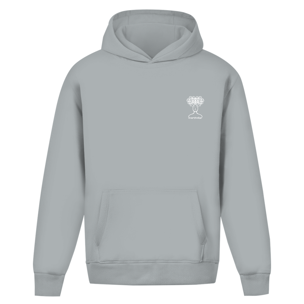Oversize Hoodie Ohne Kordel Overthinker