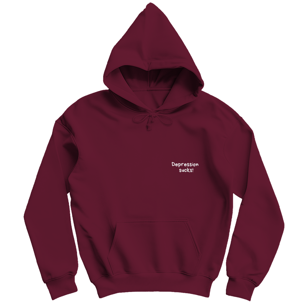 Unisex Hoodie *depression sucks*