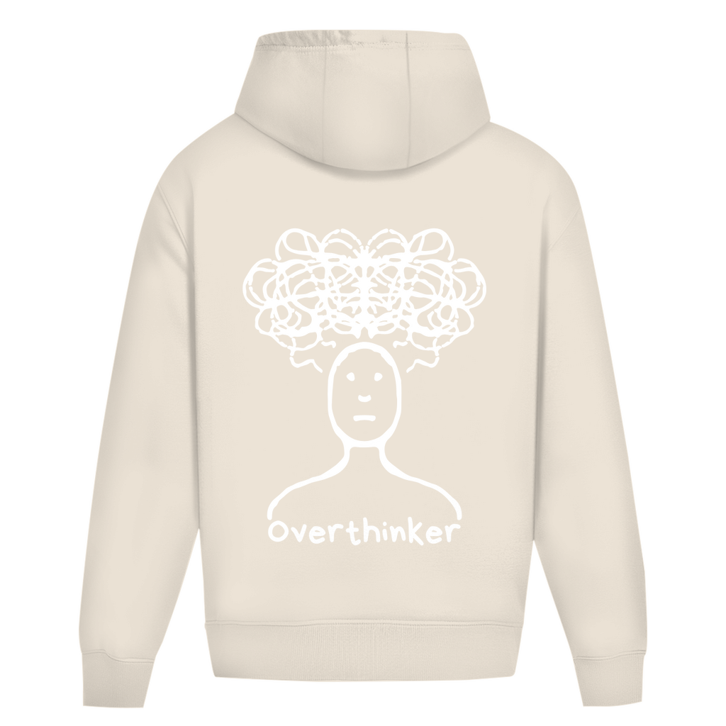 Oversize Hoodie Ohne Kordel Overthinker