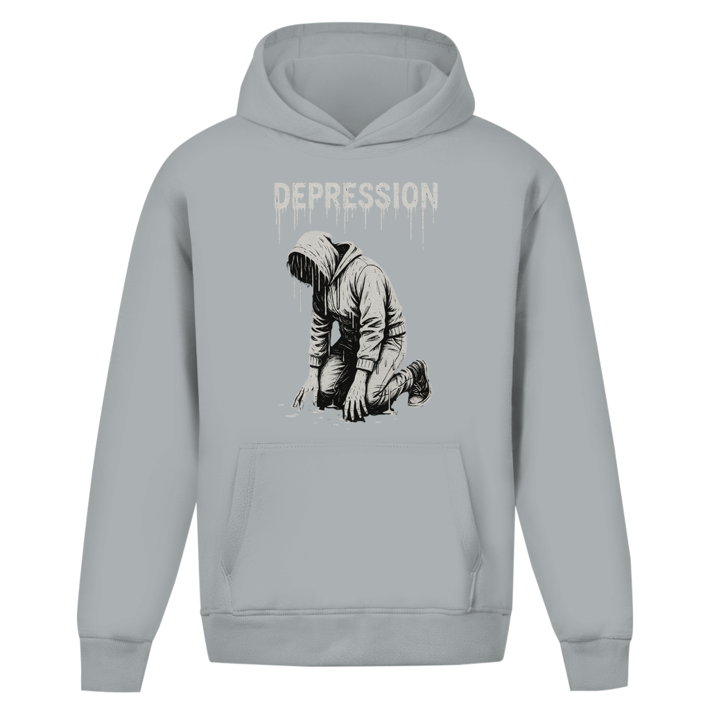 Oversize Premium Hoodie *Downfall* Front Logo