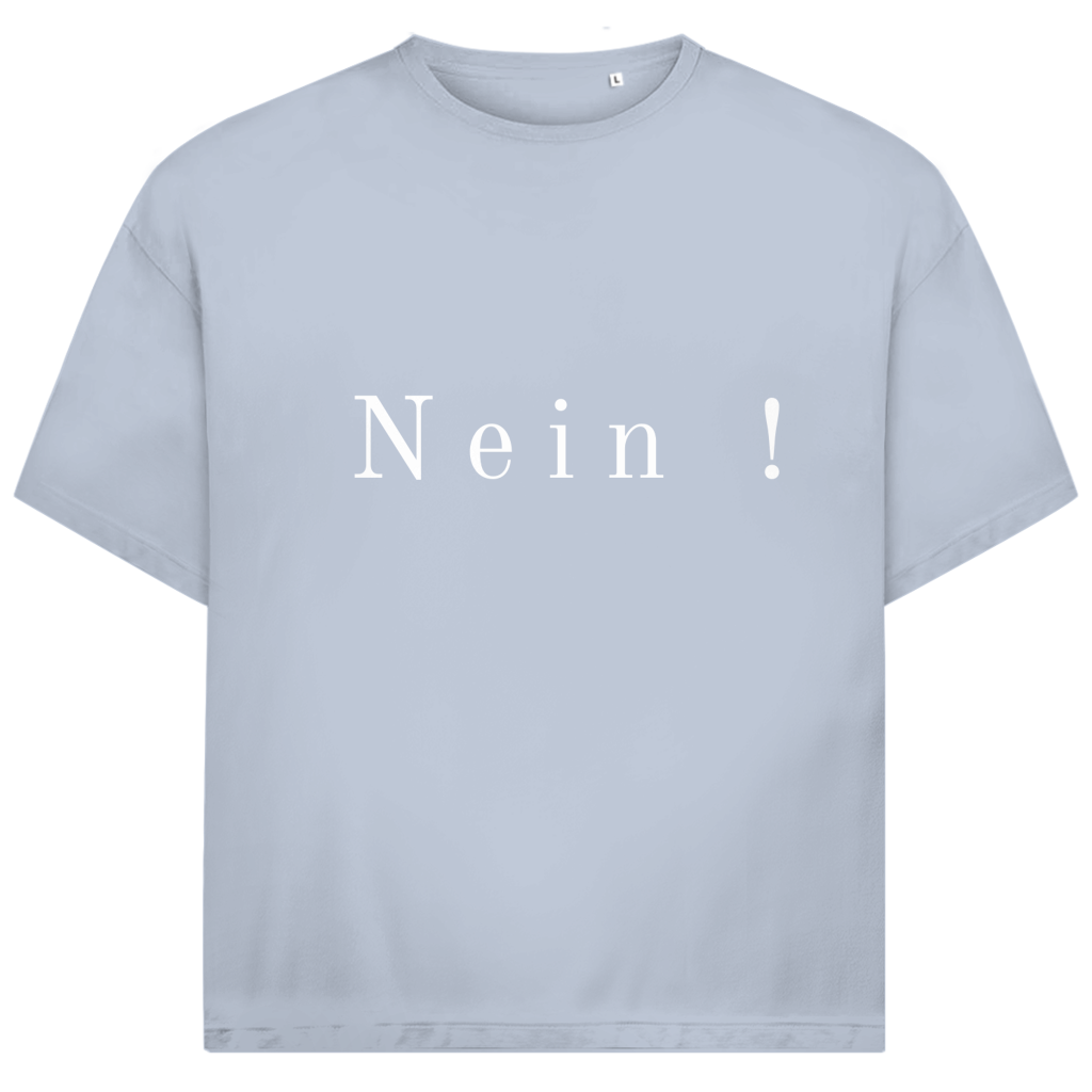 Oversize T-Shirt *Nein* Front Logo