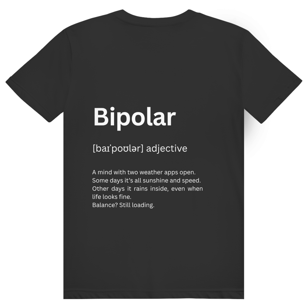 Unisex T-Shirt *Bipolar. Duden* Back Logo