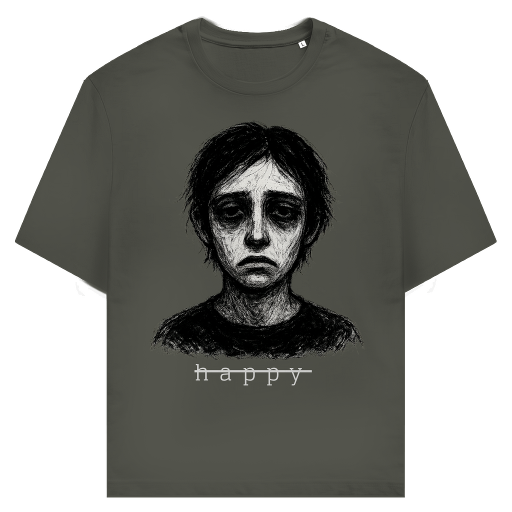 Unisex SlimT-Shirt SIG. unhappy