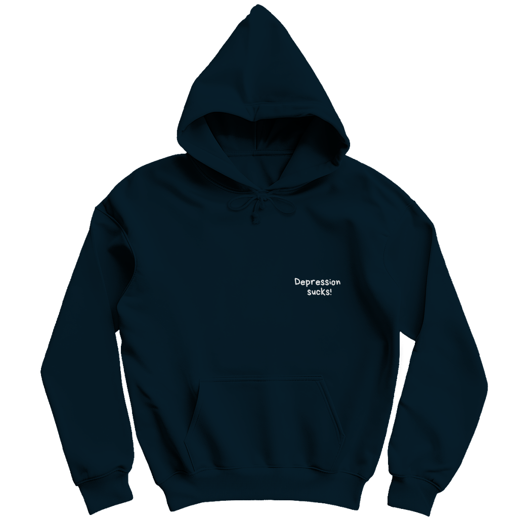 Unisex Hoodie *depression sucks*