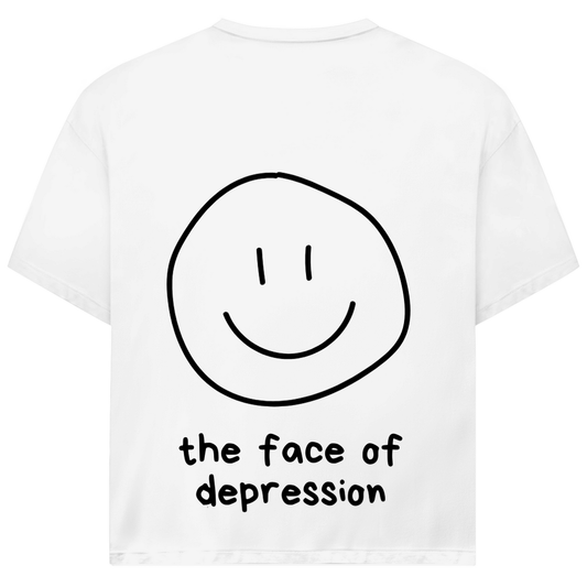 Oversize T-Shirt *the face of depression*