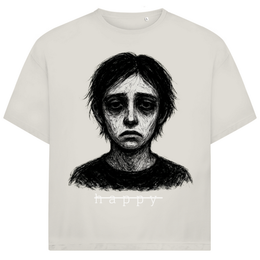 Oversize T-Shirt SIG. unhappy