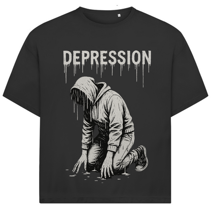 Oversize T-Shirt *Downfall* Front Logo