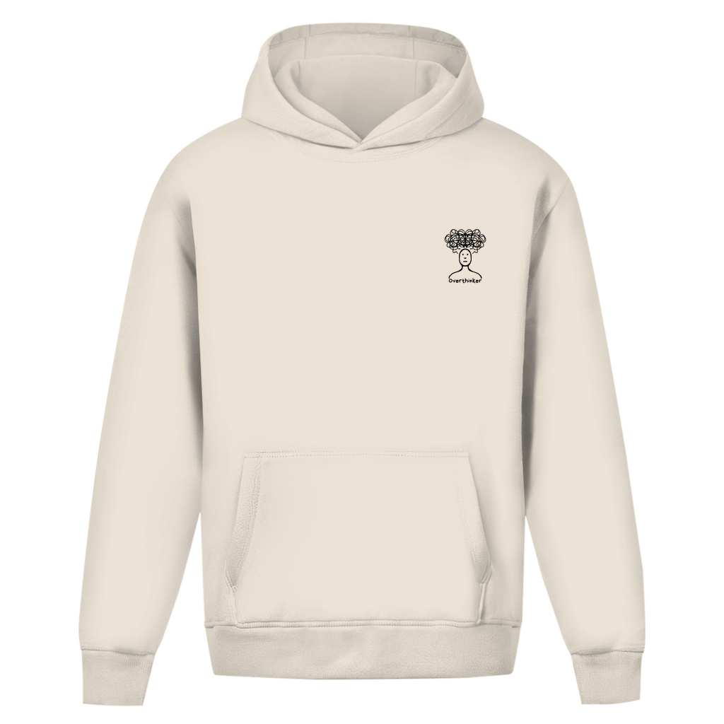 Oversize Hoodie Ohne Kordel Overthinker