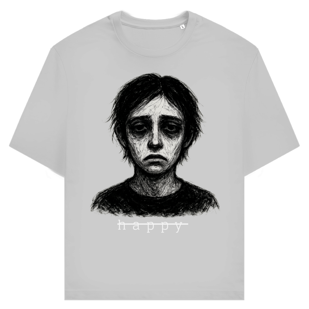 Unisex SlimT-Shirt SIG. unhappy