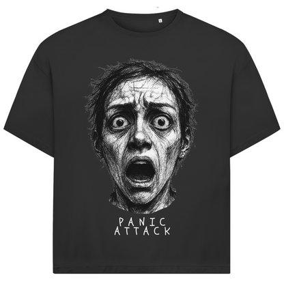 Oversize T-Shirt *Panic Attack* Front Logo