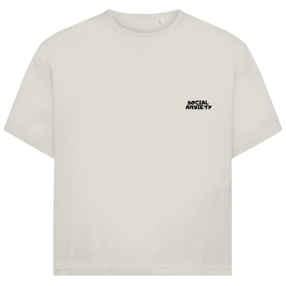 Oversize T-Shirt *Angst* Front Logo klein