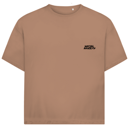 Oversize T-Shirt *Angst* Front Logo klein