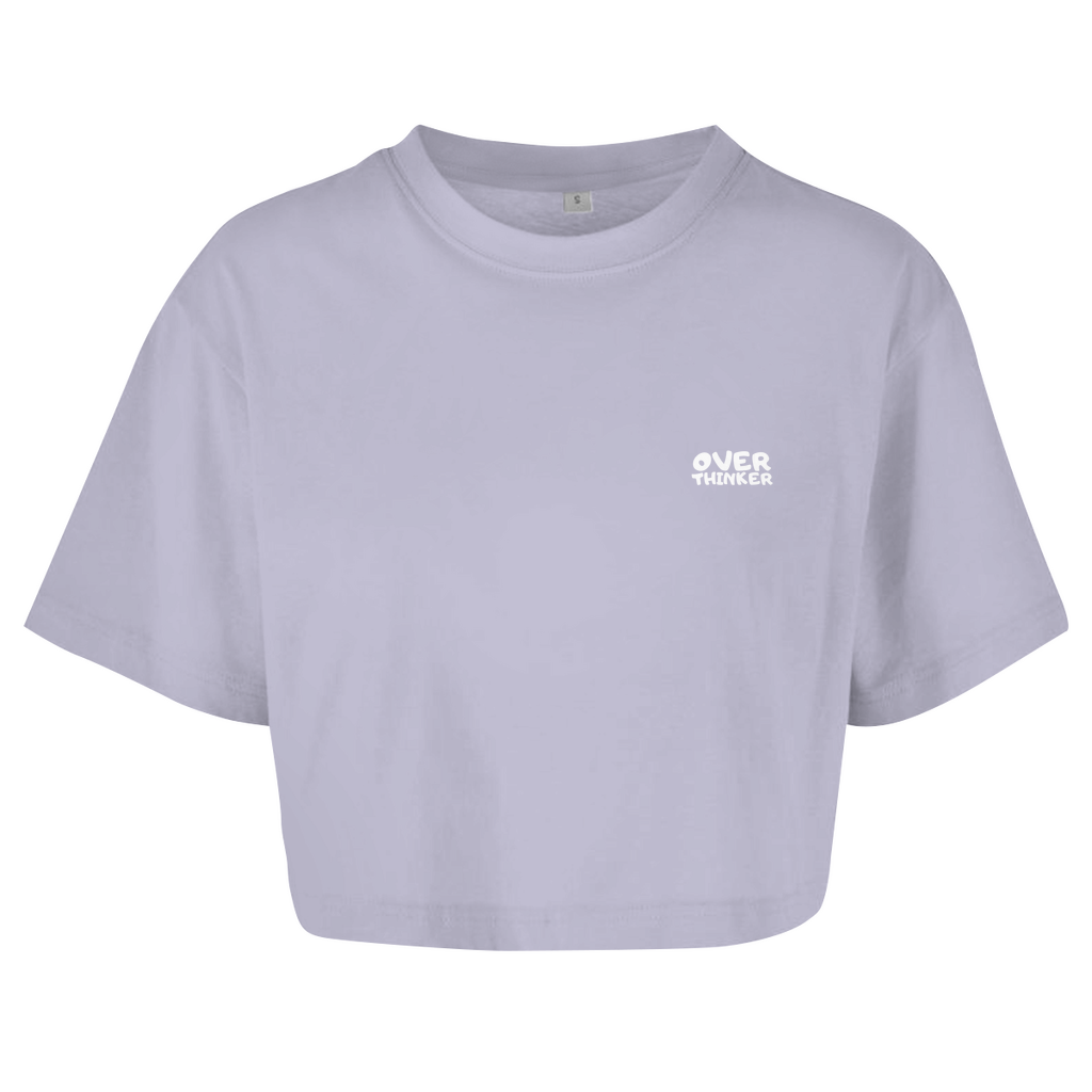 Damen Crop-Top *Overthinker*