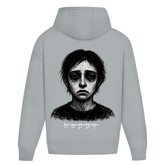 Oversize Hoodie Ohne Kordel SIG. unhappy