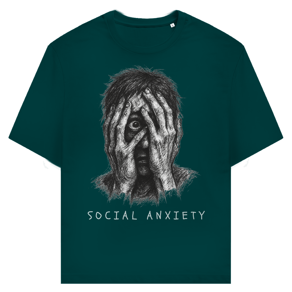 Unisex slim T-Shirt SIG. social anxiety