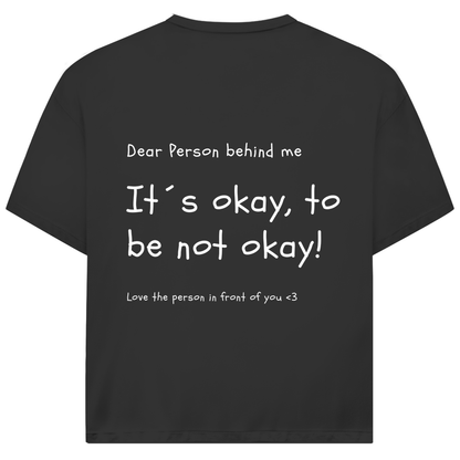 Oversize T-Shirt *its okay* Back Logo