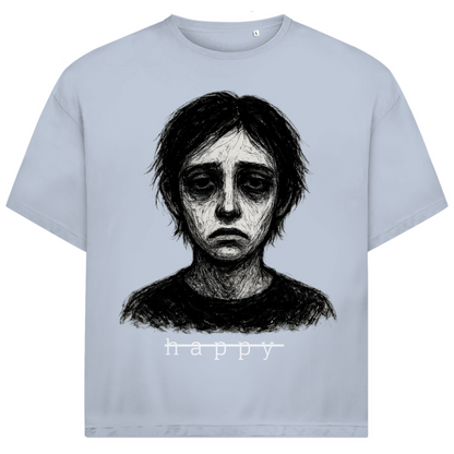 Oversize T-Shirt *unhappy* Front Logo