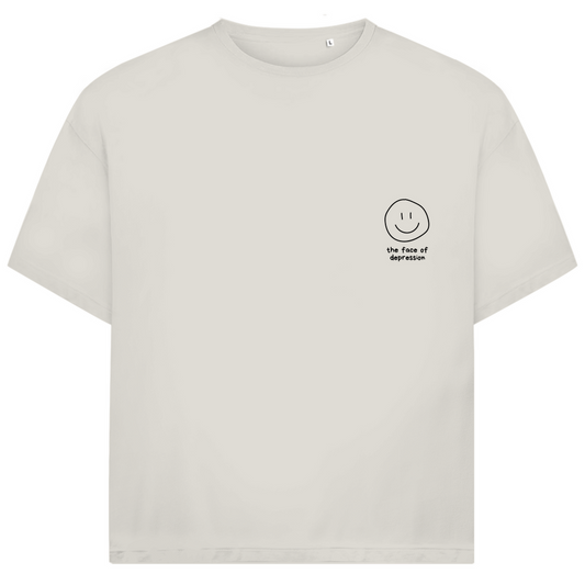 Oversize T-Shirt the *face of depression*