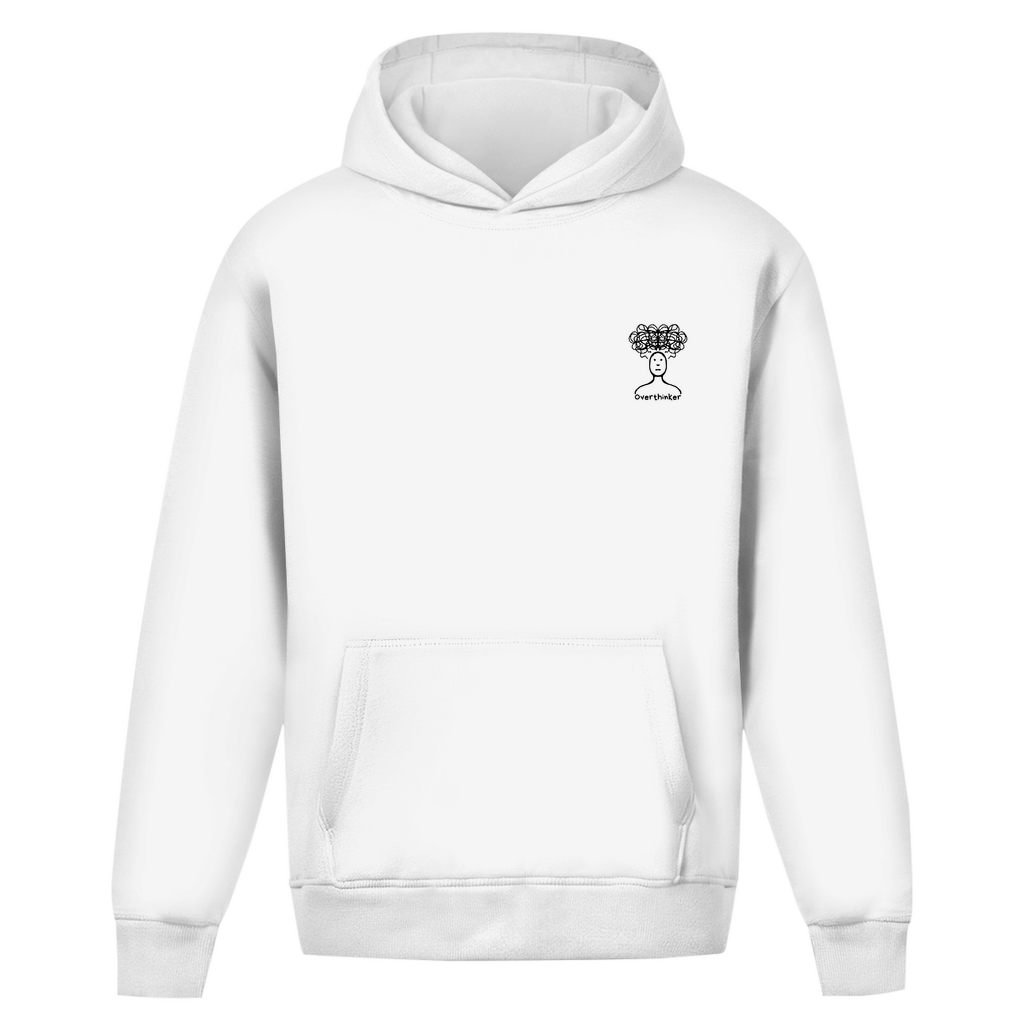 Oversize Hoodie Ohne Kordel Overthinker