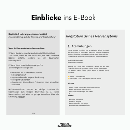 1x1 Mentalsafehouse Ratgeber E-Book Bundle