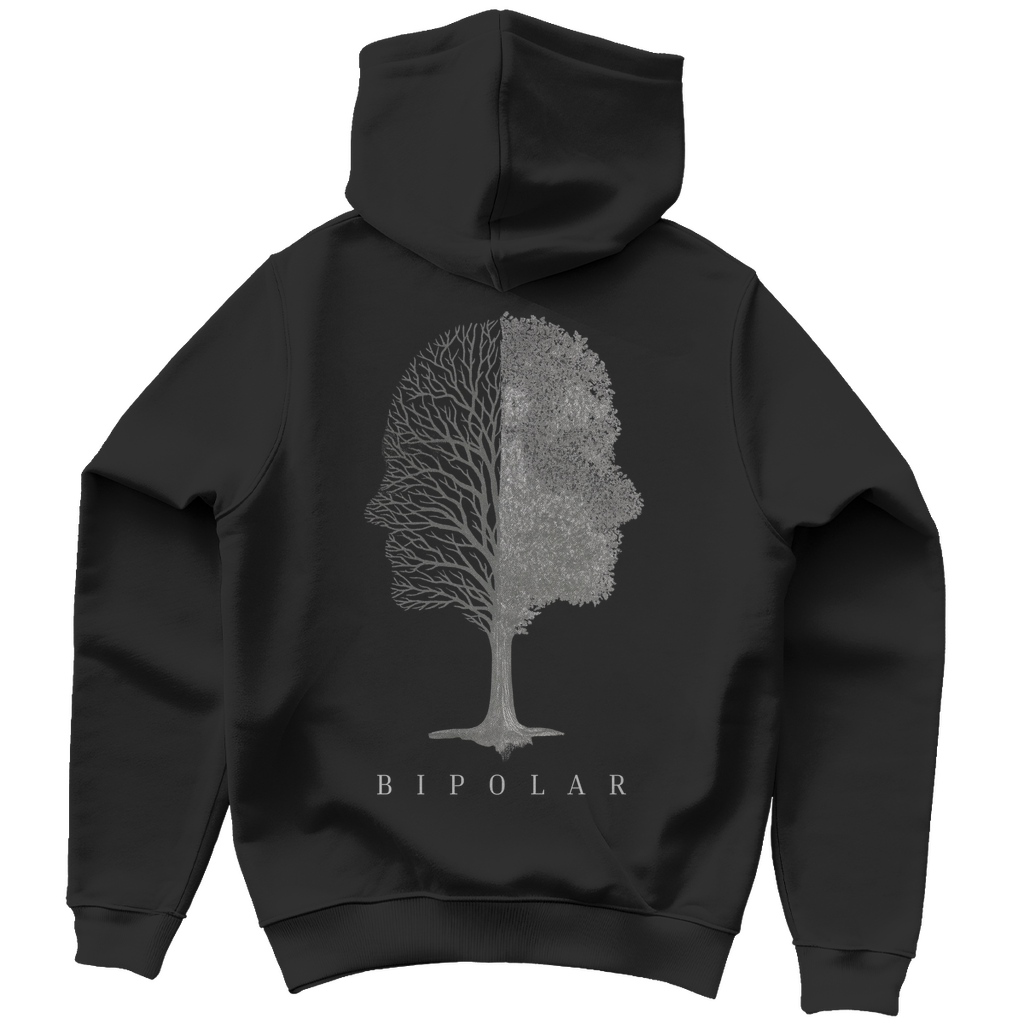 Backprint Unisex Hoodie SIG. Bipolar