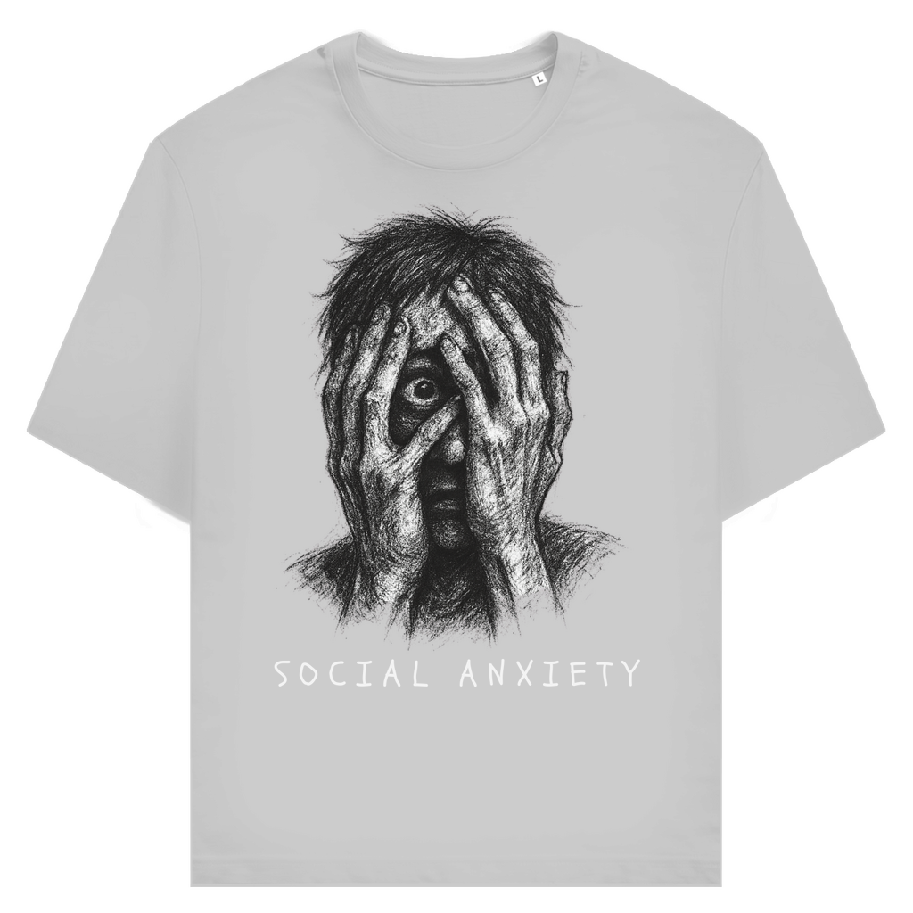 Unisex slim T-Shirt SIG. social anxiety