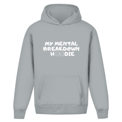 Oversize Premium Hoodie *mentalbreakdown* Front Logo