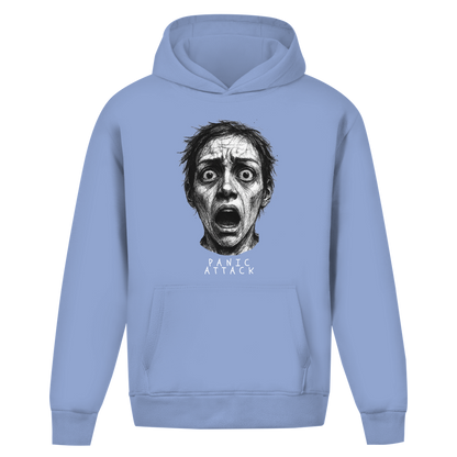 Oversize Premium Hoodie *Panic Attack* Front Logo