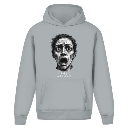 Oversize Premium Hoodie *Panic Attack* Front Logo