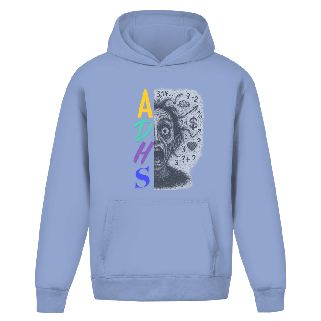 Oversize Premium Hoodie *ADHS* Front Logo