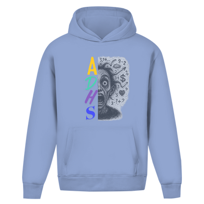 Oversize Premium Hoodie *ADHS* Front Logo