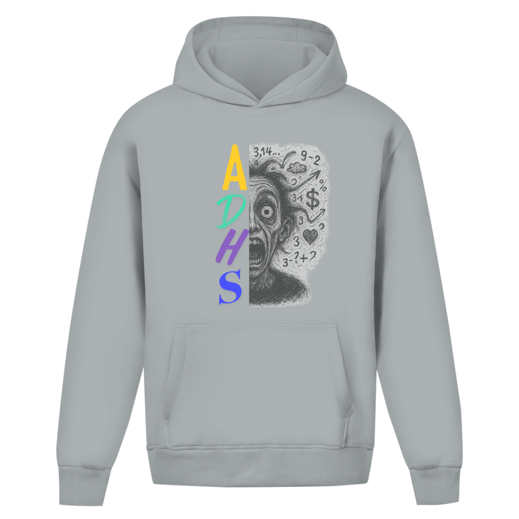 Oversize Premium Hoodie *ADHS* Front Logo