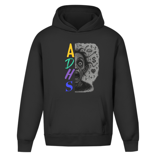 Oversize Premium Hoodie *ADHS* Front Logo