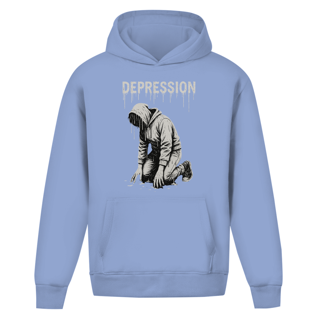 Oversize Premium Hoodie *Downfall* Front Logo