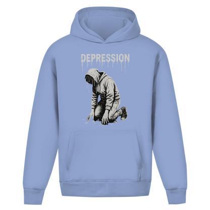 Oversize Premium Hoodie *Downfall* Front Logo