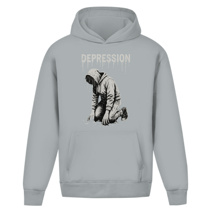 Oversize Premium Hoodie *Downfall* Front Logo