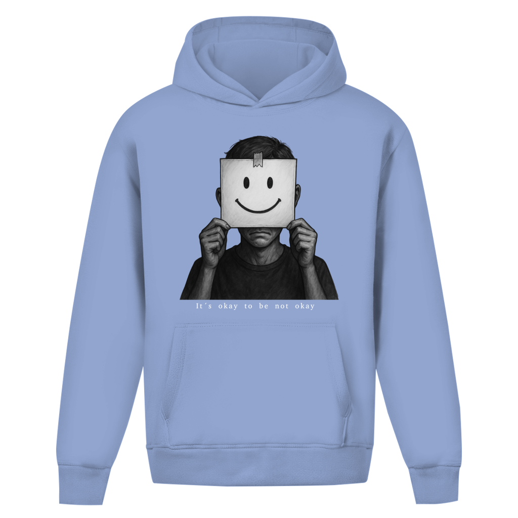 Oversize Premium Hoodie *Mask-Kid* Front Logo