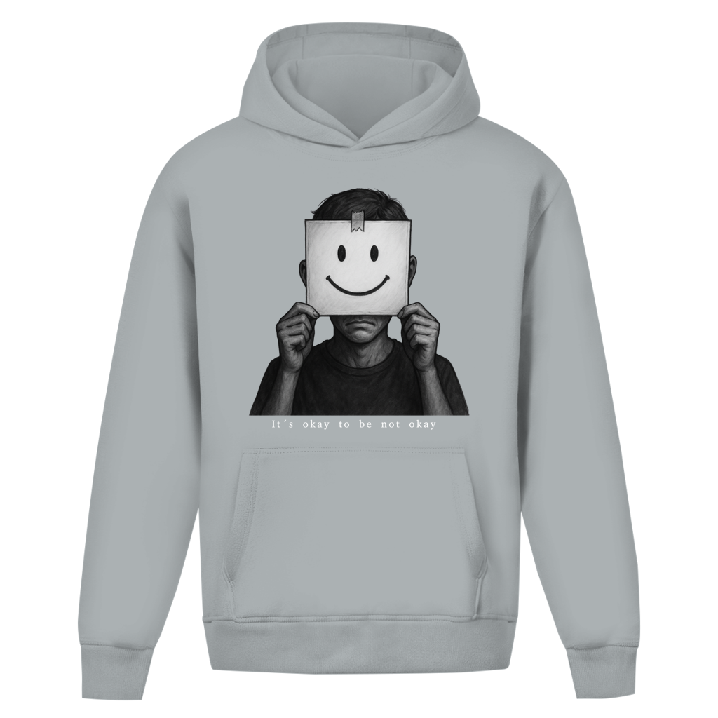 Oversize Premium Hoodie *Mask-Kid* Front Logo