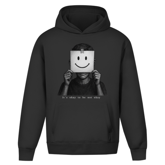 Oversize Premium Hoodie *Mask-Kid* Front Logo