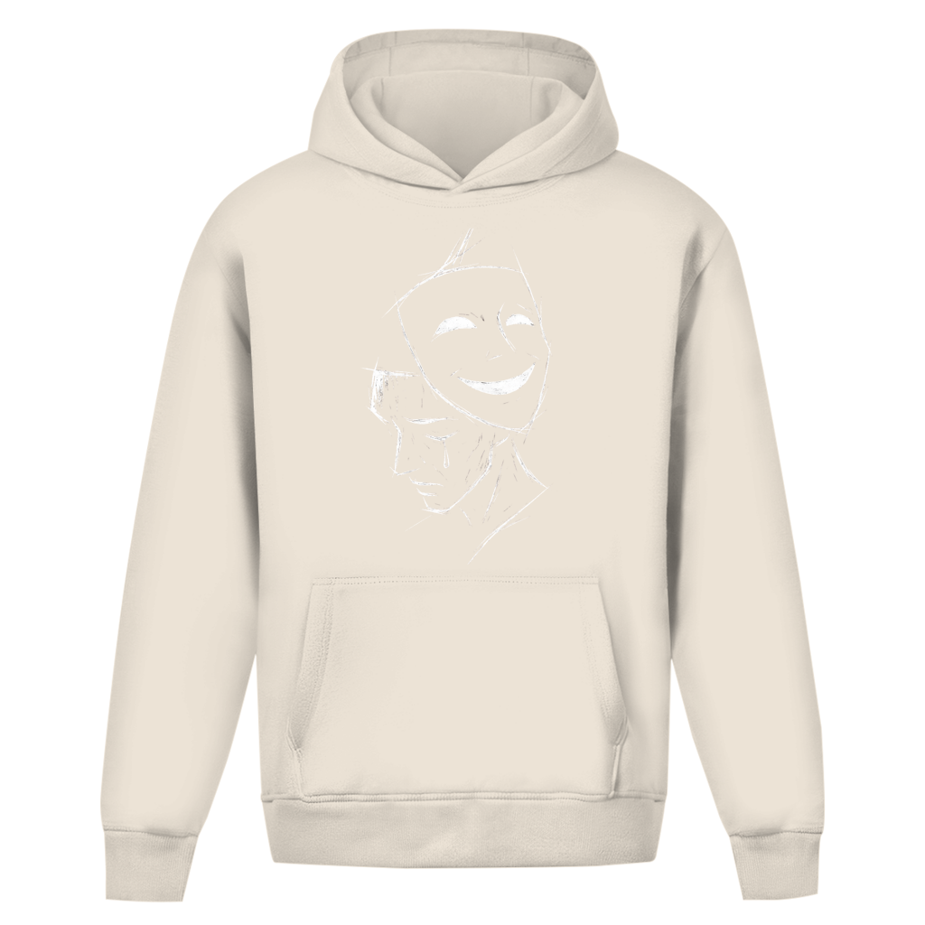 Oversize Premium Hoodie *Mask* Front Logo