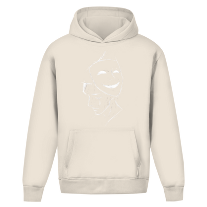 Oversize Premium Hoodie *Mask* Front Logo
