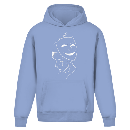 Oversize Premium Hoodie *Mask* Front Logo