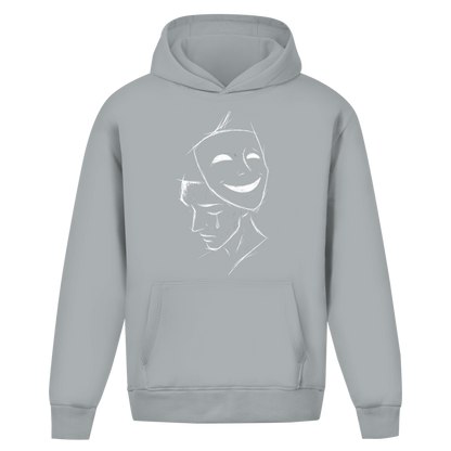 Oversize Premium Hoodie *Mask* Front Logo
