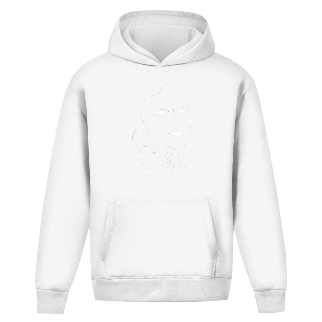 Oversize Premium Hoodie *Mask* Front Logo