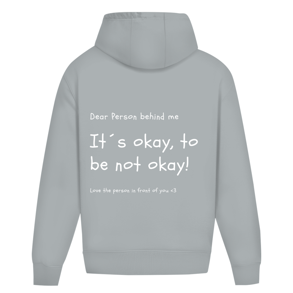 Oversize Premium Hoodie *its okay* Back Logo