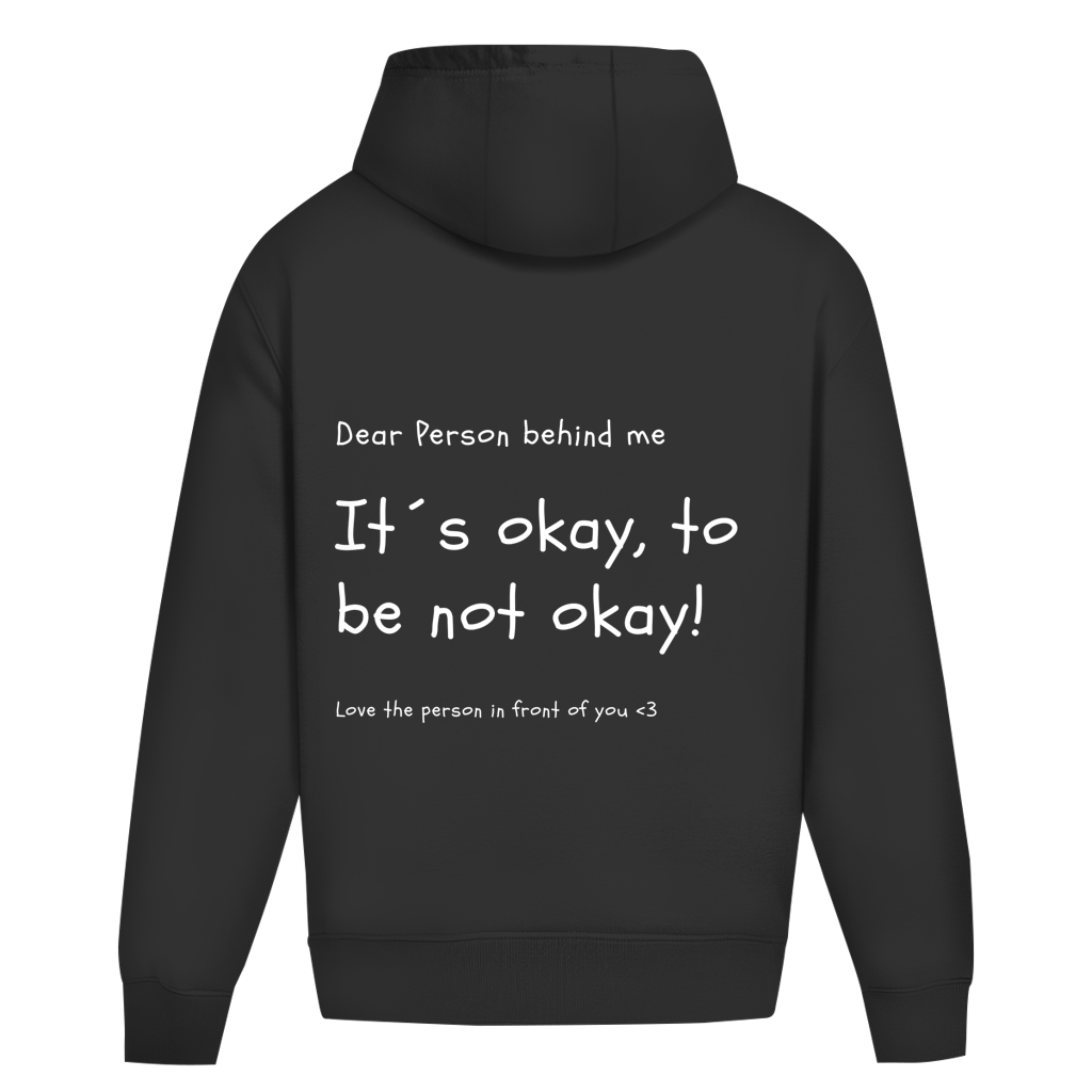 Oversize Premium Hoodie *its okay* Back Logo