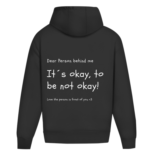 Oversize Premium Hoodie *its okay* Back Logo