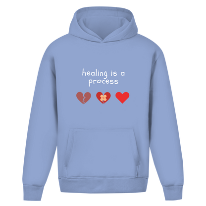 Oversize Premium Hoodie *Healing* Front Logo
