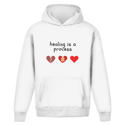 Oversize Premium Hoodie *Healing* Front Logo