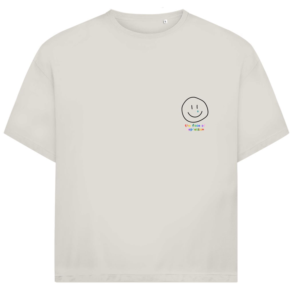 Oversize T-Shirt *TFOD-Sommer* Front klein Logo